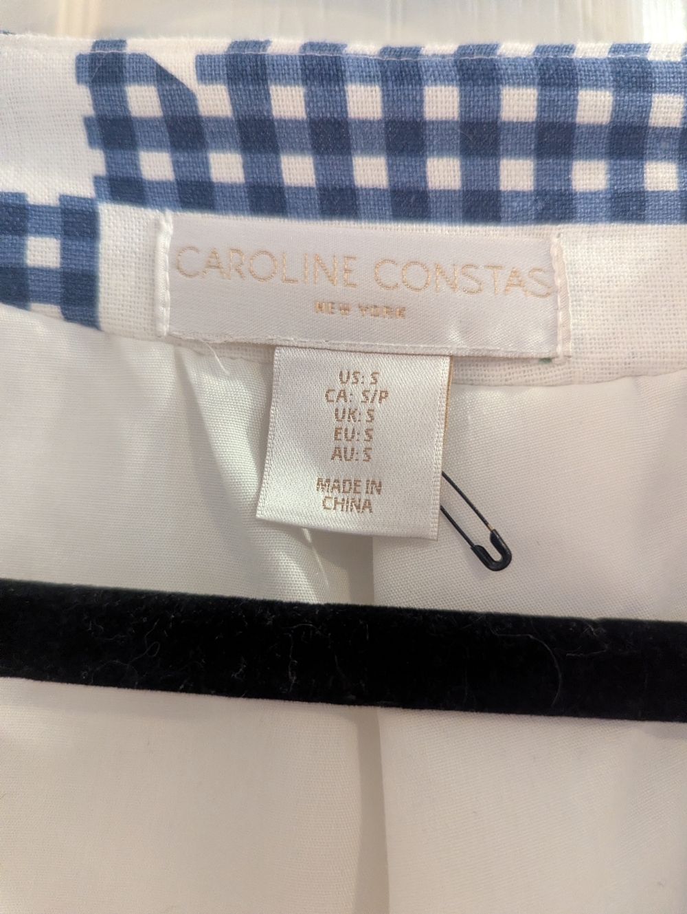 Caroline Constas Gloucester Print Quilted Jacket - Picture 4 of 5